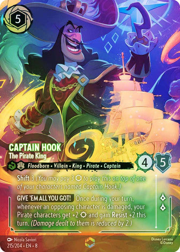 Captain Hook The Pirate King Encharted