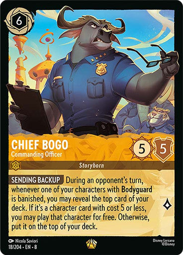 Chief Bogo Commanding Officer