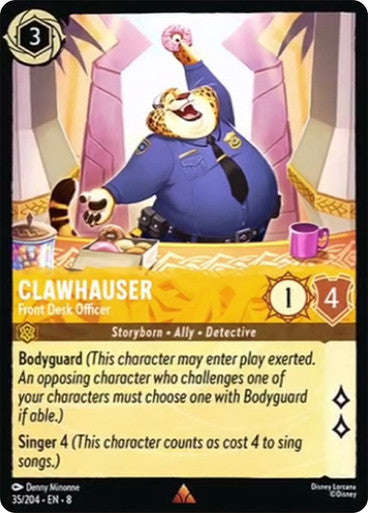 Clawhauser Front Desk Officer