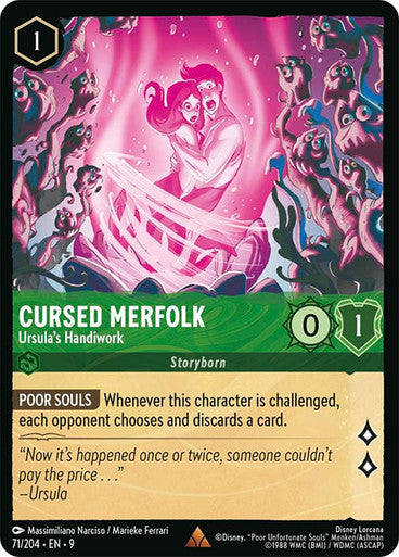 Cursed Merfolk Ursulas Handiwork
