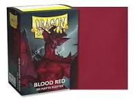 Dragon Shield Blood Red Sleeves