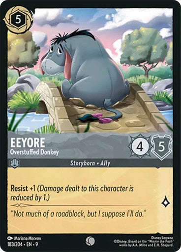 Eeyore Overstuffed Donkey