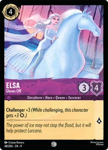 Elsa Gloves Off