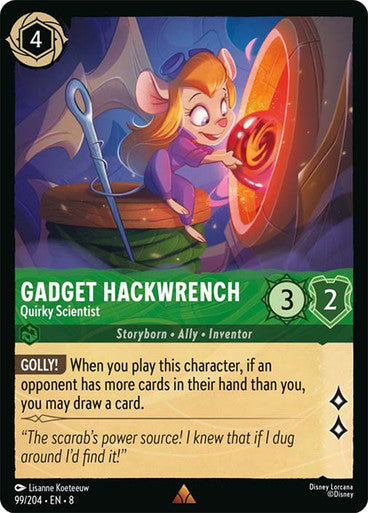 Gadget Hackwrench Quirky Scientist