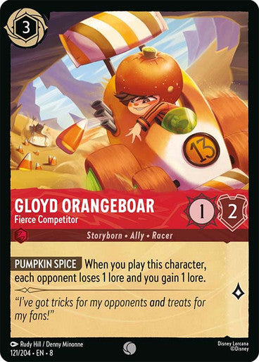 Gloyd Orangeboar Fierce Competitor
