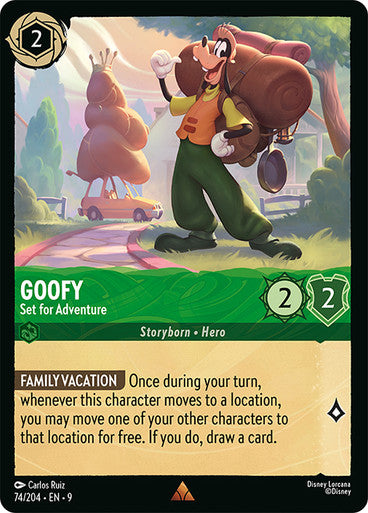 Goofy Set for Adventure