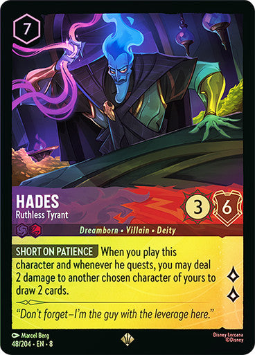 Hades Ruthless Tyrant