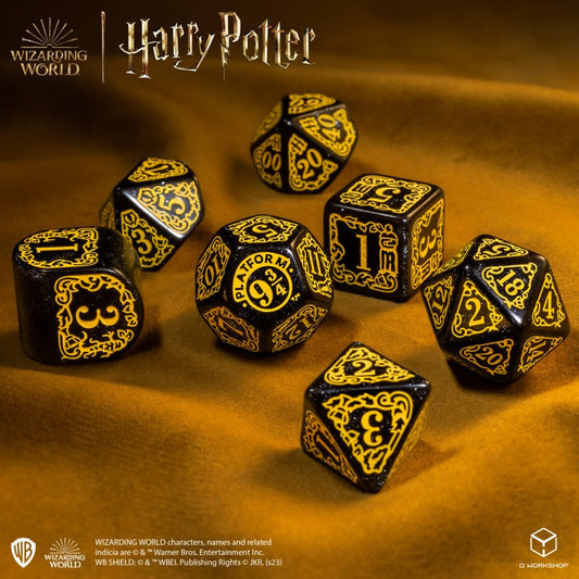 Q Workshop: Harry Potter - Black Modern Dice