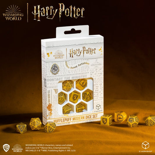 Q Workshop: Harry potter - Yellow Modern Dice