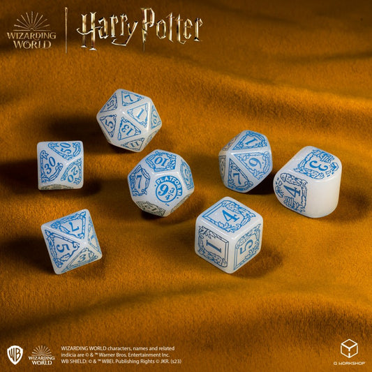 Q Workshop: Harry Potter - White Modern Dice