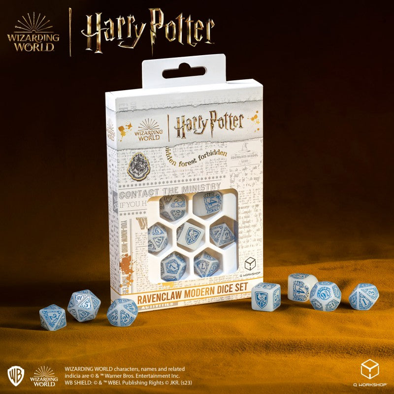 Q Workshop: Harry Potter - White Modern Dice