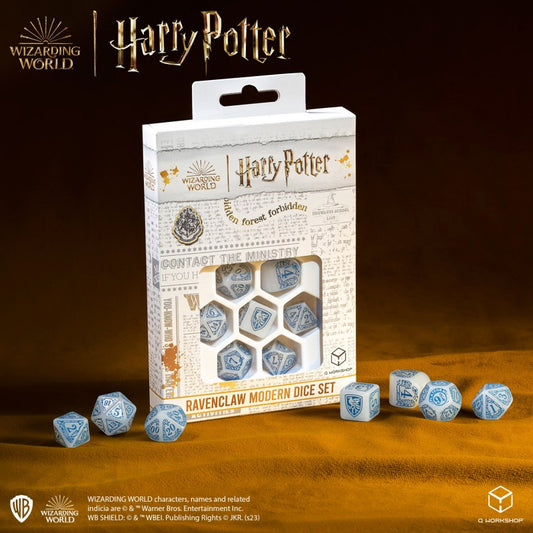 Q Workshop: Harry Potter - White Modern Dice