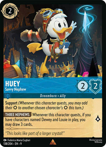Huey Savvy Nephew