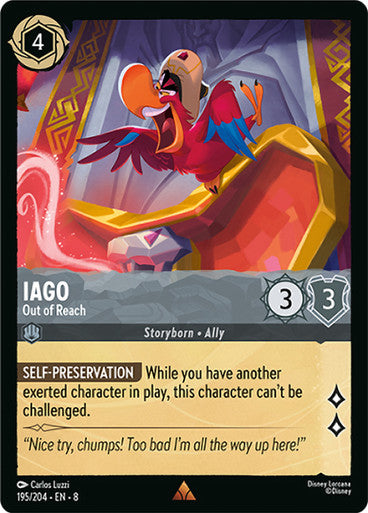 Iago Out of Reach