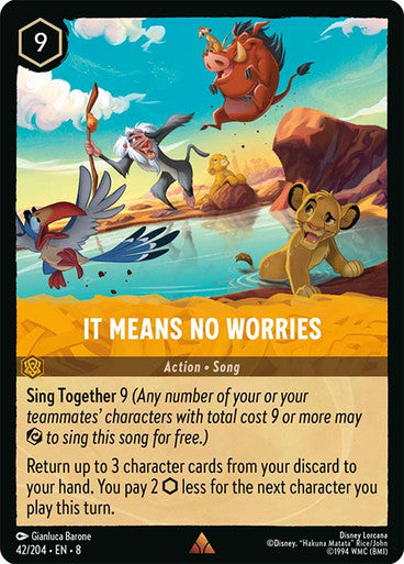 It Means No Worries