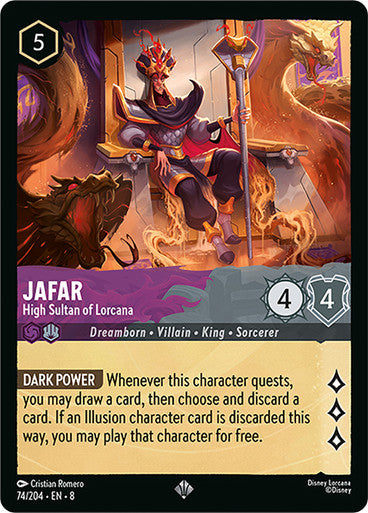 Jafar High Sultan of Lorcana