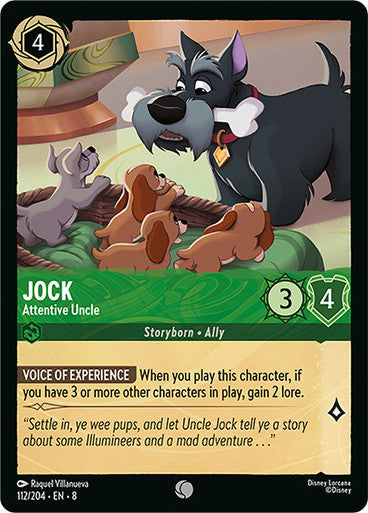 Jock Attentive Uncle