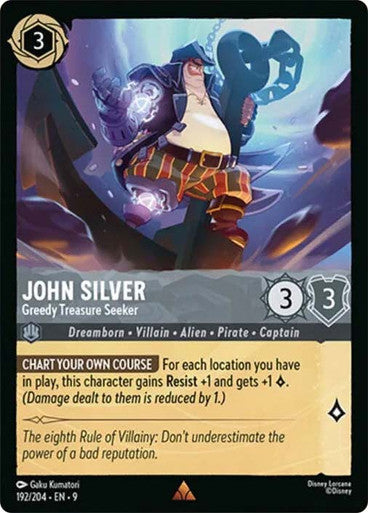 John Silver Greedy Treasure Seeker
