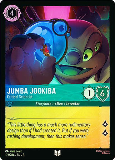 Jumba Jookiba Critical Scientist