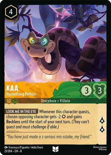 Kaa Hypnotizing Python