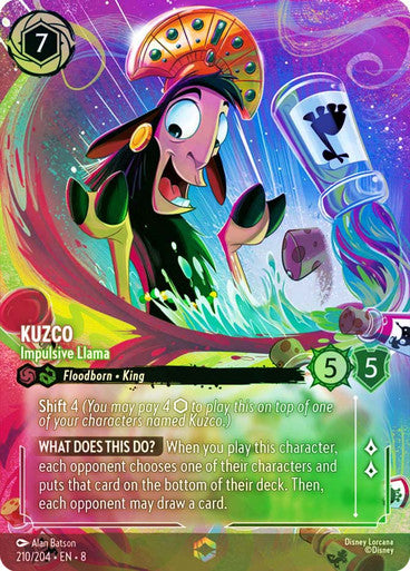 Kuzco Impulsive Llama Enchanted