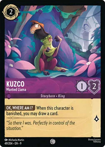 Kuzco Wanted Llama