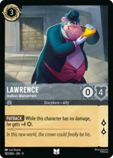 Lawrence Jealous Manservant