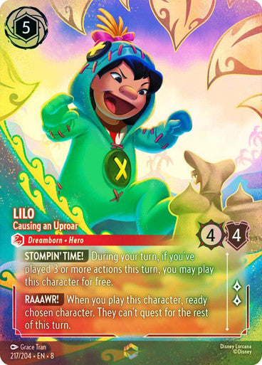 Lilo Causing an Uproar Enchanted