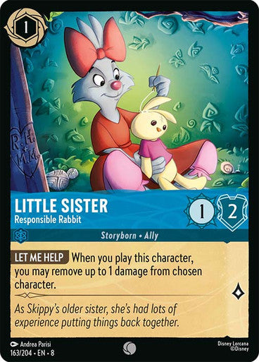 Little Sister Responsible Rabbit