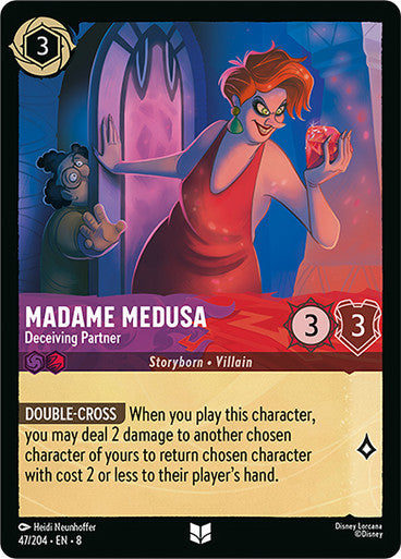 Madame Medusa Deceiving Partner