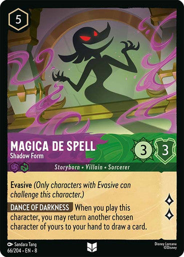 Magica De Spell Shadow Form