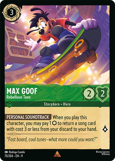 Max Goof Rebellious Teen