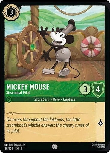 Mickey Mouse Steamboat Pilot