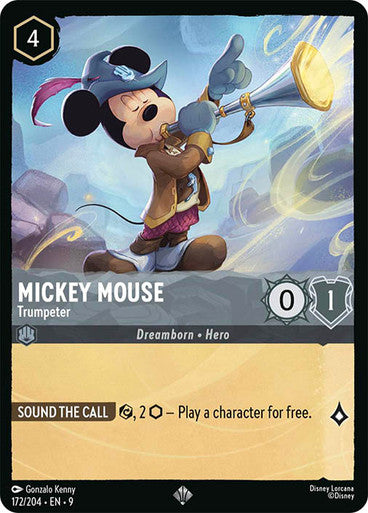 Mickey Mouse Trumpeter
