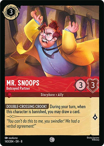Mr Snoops Betrayed Partner
