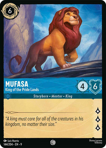 Mufasa King of the Pride Lands