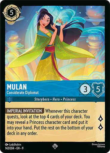 Mulan Considerate Diplomat