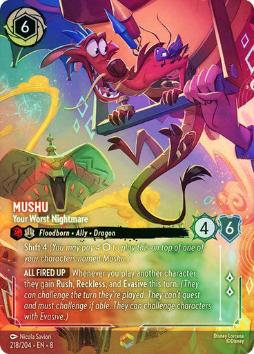 Mushu Your Worst Nightmare Enchanted