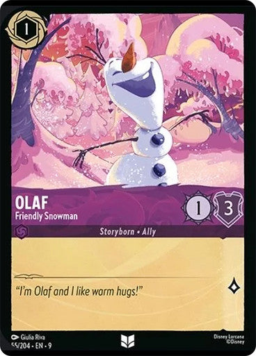 Olaf Friendly Snowman