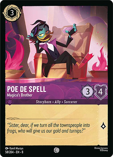 Poe De Spell Magicas Brother