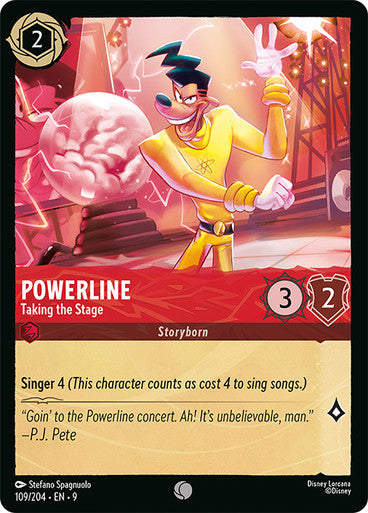 Powerline Taking the Stage