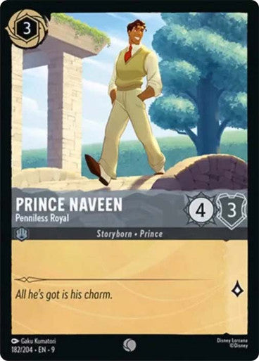 Prince Naveen Penniless Royal