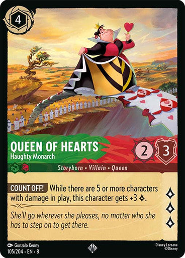 Queen of Hearts Haughty Monarch