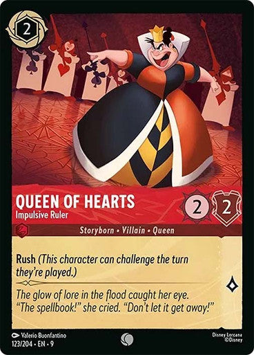 Queen of Hearts Impulsive Ruler