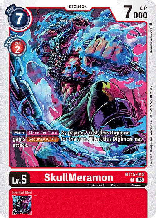 SkullMeramon - Exceed Apocalypse (BT15)