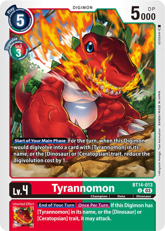 Tyrannomon - Blast Ace (BT14)