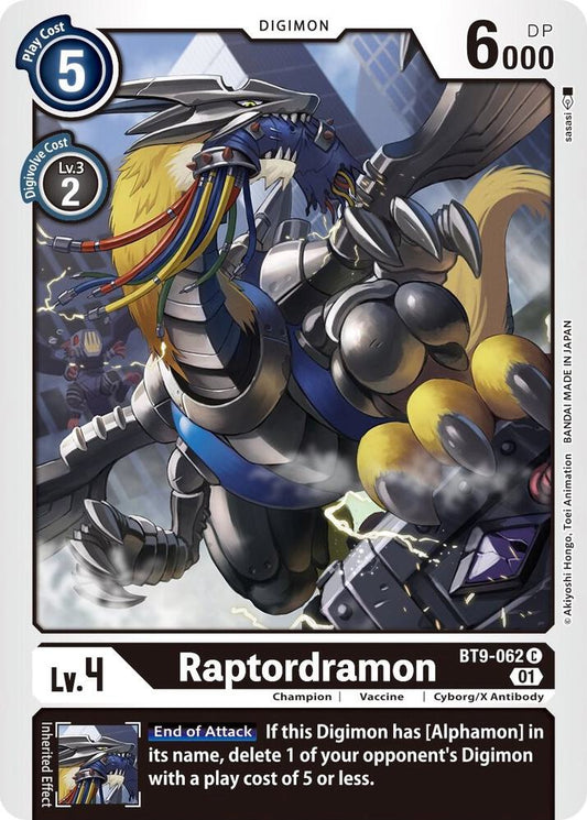 Raptordramon - X Record (BT09)
X Record