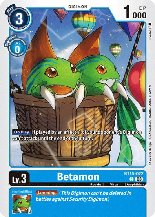 Betamon - Exceed Apocalypse (BT15)