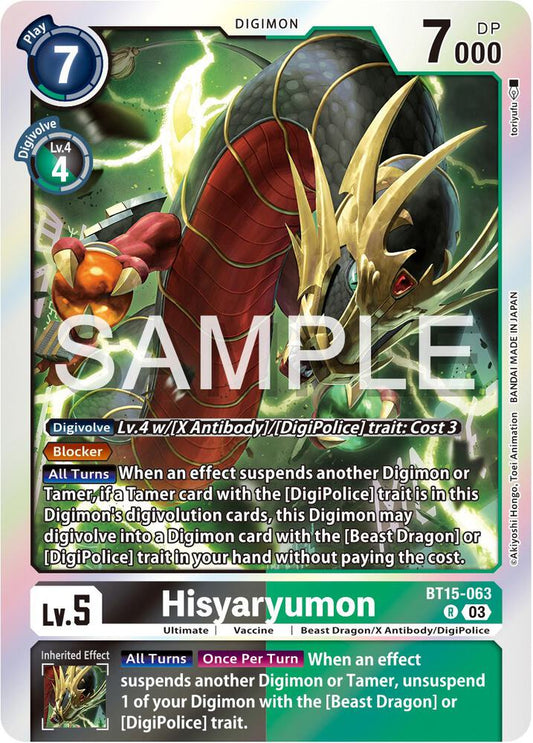 Hisyaryumon - Exceed Apocalypse (BT15)
