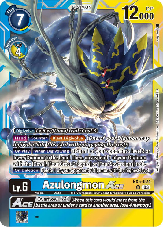 Azulongmon ACE - Animal Colosseum (EX05)